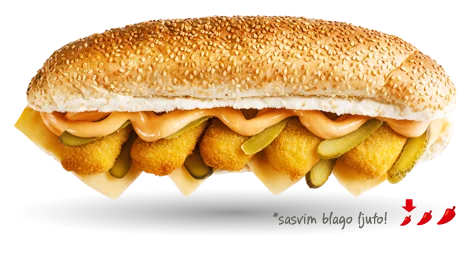 Sendvič Pohovana Piletina